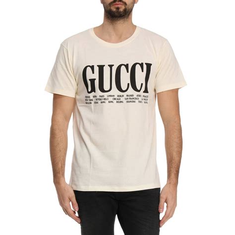 t shirt gucci homme 2018|gucci t shirt men white.